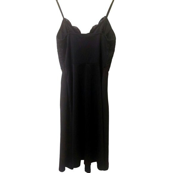 NWT Grace Karin Black Lace Spaghetti Strap Dress Size Medium - Picture 2 of 7